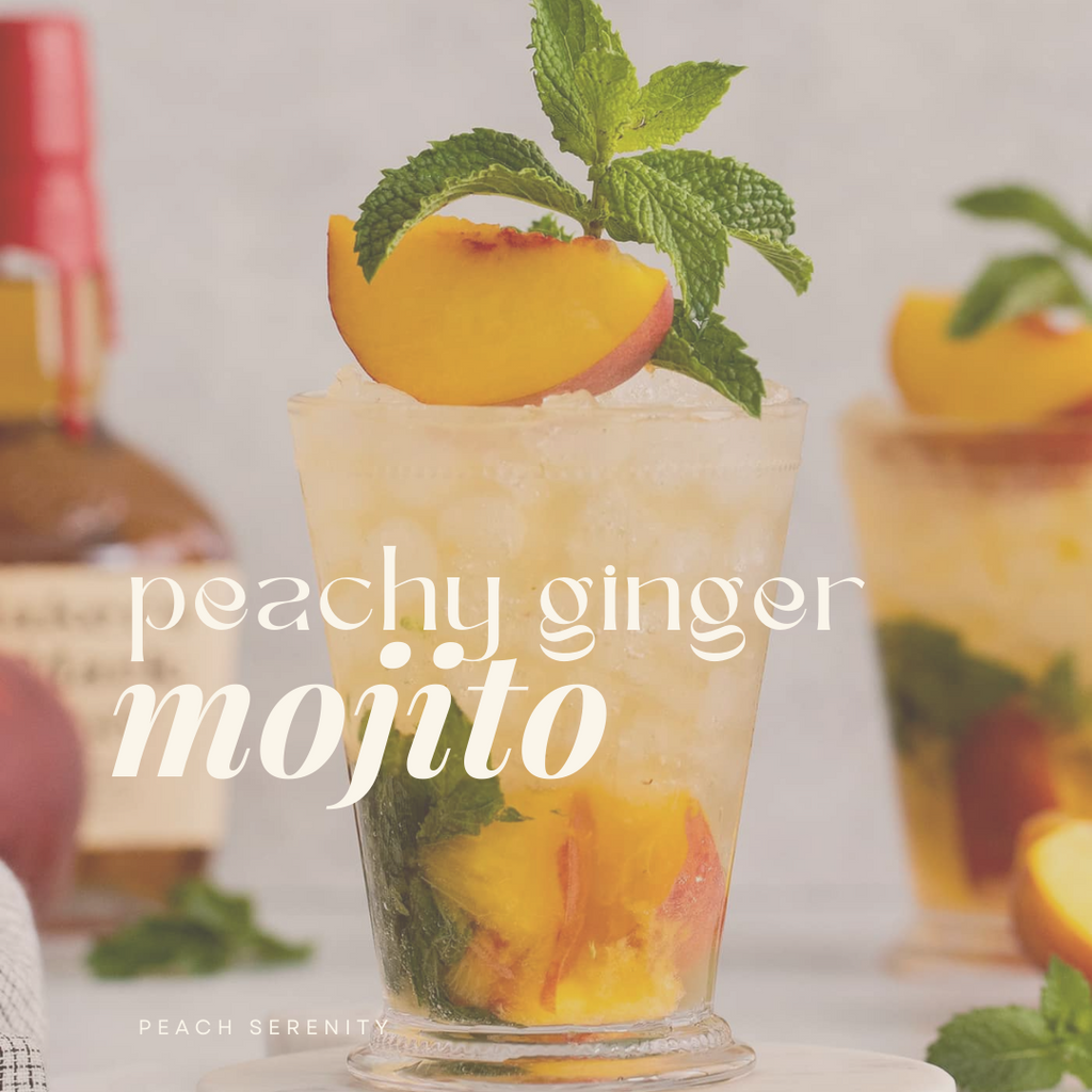 Peachy Ginger Mojito